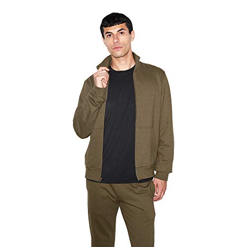 American Apparel unisex-adult California Fleece Long Sleeve Track Jacket American Apparel unisex-adult California Fleece Long Sleeve Track Jacket